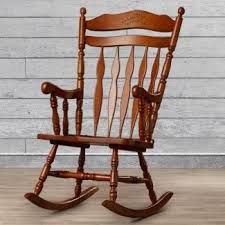 A modern wooden rocking chair with a soft cushion will make you want to spend the whole day on your patio. Antique Rocking Chairs Ideas On Foter