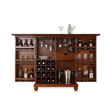 Crosley Cambridge Expandable Bar Cabinet Bedbathandbeyond Com Home Bar Cabinet Bar Cabinet Bars For Home