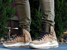 Nike Lebron 10 Ext Cork Cork Shoes Lebron James Shoes Sneaker Head