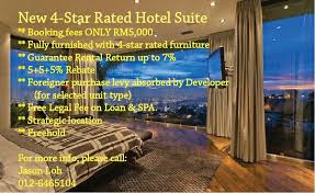 For Sale 4 Star Hotel Suit In Jb Location Johor Bahru Johor Type Condo Serviced Residence Price Rm694000 Size 1616 Sqft Loh 010 Hotel Suites Johor Bahru The Unit