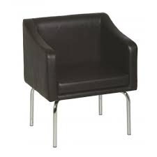 Steel legs with powder coated finish mdf structure with metal reinforcement upholstery with 1.2mm with synthetic leather and high density foam measures 20dx59.9wx19.6h model no. Reception Seating Salon Reception Room Chairs Sofas