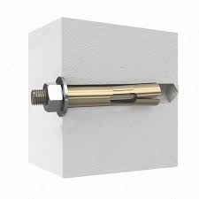 What anchor should you use with a concrete block wall? Expansion Sleeve Anchor Reliable Fasteners