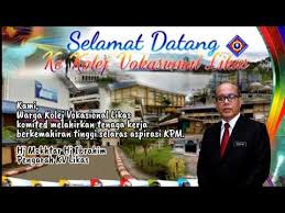 The kolej vokasional ipoh (formerly known as sekolah menengah teknik ipoh) is a public vocational college based in ipoh, perak, malaysia. Jom Masuk Kv Likas Youtube