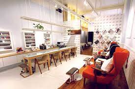 Image Result For Japanese Nail Spa Designs Salon Interior Design Nail Salon Interior Nail Salon Interior Design