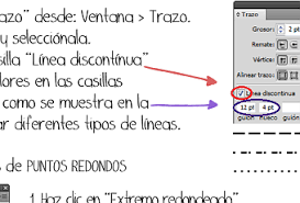 Como Hacer Lineas Punteadas Con Illustrator Paperblog