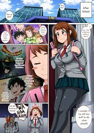 Deku x uraraka hentai comic