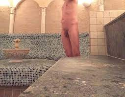 Nude sauna gif