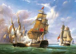Castorland 3000 Parca Puzzle Combat Korsan Gemileri Resimler Sanat