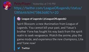 This was the tweet from the official league twitter that was deleted  yeaterday. Discord server tells no lies : r/Yonemain