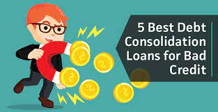 If you find yourself in over your head in credit card debt, you may need to consolidate with a personal loan to get yourself back on track. 5 Best Debt Consolidation Loans For Bad Credit Rates Reviews Badcredit Org