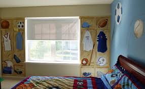 This collection of sports wall decor offers sports fans a reason to showcase their favorite sport on their walls! Sports Murals For Boys Art Ideas By Debbie Cerone