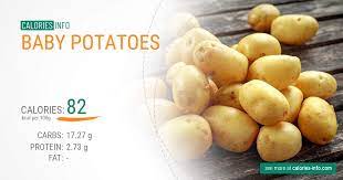 Baby Potatoes Calories In 100g Ounce 4 Things To Consider
