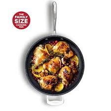 Granite Stone 14 Nonstick Frying Pan With Ultra Durable Mineral And Diamond Triple Coated Surface Family Sized In 2020 Granite Stone Granite Season Cast Iron Skillet