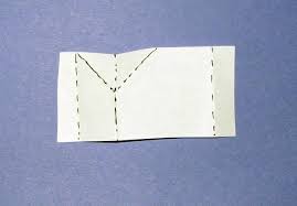 Crease the edge, unfold it and set your base page to the side. How To Make Pop Up Cards V Fold Lesson 3 Artofit