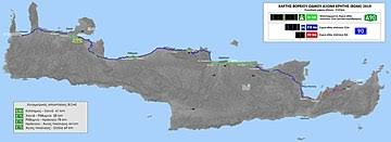 Τη νέα χάραξη του του βόρειου οδικού άξονα κρήτης (βοακ) παρουσίασε o υπουργός υποδομών και μεταφορών, κ. Aytokinhtodromos 90 Boreios Odikos A3onas Krhths Bikipaideia