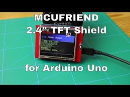 2 4 Tft Lcd Touch Shield For Arduino Uno Code 2 4 Mcufriend Tft Shield For Arduino Uno R3 From Icstation Com Youtube Arduino Arduino Display Arduino Lcd