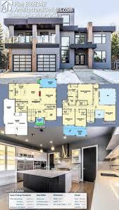 Plan 81683ab Modern House Plan With Roof Top Deck Modern House Floor Plans House Plans House Layouts