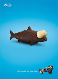 Leo Burnett Markets Kofli Chocolate With Coffee Inside Creative Advertising Print Ads Best Ads