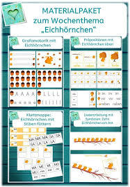 Materialpaket In 2020 Anybook Reader Silben Eichhornchen