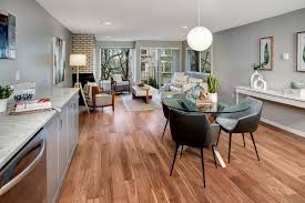 Other elements found in modern kitchens are sleek hardwood floors and granite countertops. Mid Century Modern Condo On Capitol Hill 5 Fave Features Team Diva Real Estate Partners