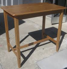 We have chairs and stools at the right height for our bar tables and lower ones to use at kitchen worktops and islands. Uhuru Furniture Collectibles Sold Ikea Leksvik Pine Bistro Table 70