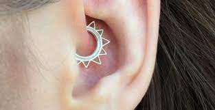 Daith Piercings For Migraines Small Diamond Stud Earrings Daith Piercing Ear Piercings
