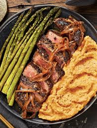 Peppercorn Steak Recipe | HelloFresh | Recipe | Hello Fresh Recipes,  Recipes, Steak Dinner