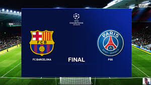 Germain (psg) and former striker neymar while title holders bayern munich are up against italy's lazio in the last 16 of the champions league after uefa's draw was held on monday. Pes 2020 Barcelona Vs Psg Final Uefa Champions League Ucl Gameplay Pc Messi Vs Neymar Jr Youtube
