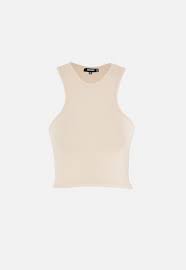High quality rib sleeveless breathable stretchy crop top for women. Nude Crop Tops Nude Beige Crop Tops Online Missguided