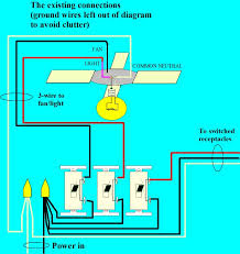 However his wiring diagram is different. Install Bifold Doors New Construction How To Wire A Ceiling Fan With Remote To Two Switches