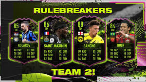 Looks like a brilliant cdm a bit expensive but if he fits your team well its a good card. Fifa 21 Rulebreakers Team 2 Prediction Youtube