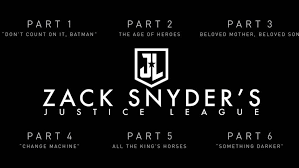 © i use and create this work only for the fun of designing and inspiration! Zack Snyder S Justice League Six Chapter Titles Revealed Superman Homepage
