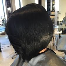 Thanks to celebs and bloggers, we have all the inspiration we need to update our shorter 'dos. Black Angled Bob Hairs London