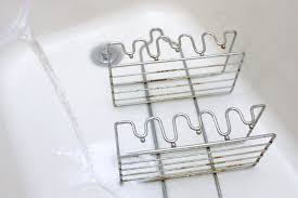 How To Clean A Metal Shower Caddy Hunker Shower Cleaner Shower Caddy Clean Bathtub