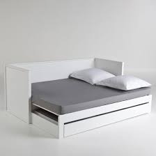 Lit Banquette Extensible Couchage Double Leeds La Redoute Interieurs Lit Double Enfant Lit Extensible Banquette Lit Ikea