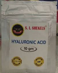 Cosmetic grade hyaluronic acid/sodium hyaluronate. Hyaluronic Acid Powder Cosmetic Grade 10 Gm For Commerical Rs 190 Gram Id 20592880491