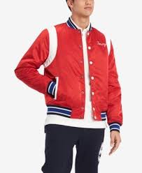 Pin By Urbanouter On Jacket Varsity Bomber Jacket Mens Outdoor Jackets Tommy Hilfiger Man