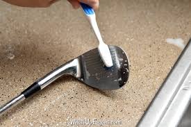 A short video with links to all the products used below.bar keeper's friend is great for removing rust or stubborn grit and dir. How To Clean Golf Clubs So They Shine Like New
