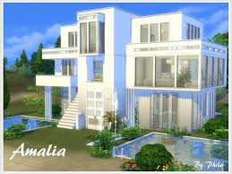 Philo S Amalia No Cc Sims House Design Sims House Sims 4 House Design