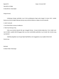 Check spelling or type a new query. Surat Komplain Pdf