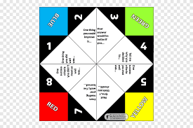 An elaborately decorated fortune teller. Paper Fortune Teller Fortune Telling Game Origami Fortune Teller Template Game Png Pngegg