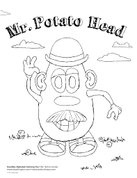 In the coloring books, the children have to color the different pictures by drawing with the use of crayons. Mr Potato Head Doodle Doodles Ave