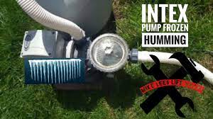 Intex ultra frame pool set 16ft x 48 inches with powerful filter pump when looking for the ideal metal frame pool, here is a fine option you may try out. Intex Pool Pump Not Working Frozen Humming Pump Won T Turn On Super Easy Fix Youtube