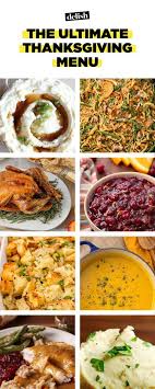 Holiday & seasonal ideas 15 non traditional thanksgiving dinner ideas by: 30 Traditional Thanksgiving Dinner Menu Ideas And Recipes