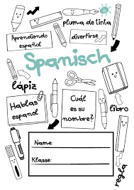 Ist es ein ort, ein gefühl, sind es andere menschen oder kulturelle werte? 6 Deckblatter Fur Spanisch Zum Ausdrucken Wunderbunt De