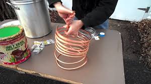 make your own immersion wort chiller in