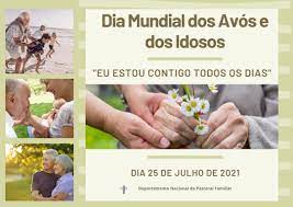 Um beijo carinhoso dos oficineiros e oficineiras para os seus avôs e avós, com quem aprendem, cotidianamente, a amar! Dia Mundial Dos Avos E Dos Idosos Recursos Departamento Nacional Da Pastoral Da Familia