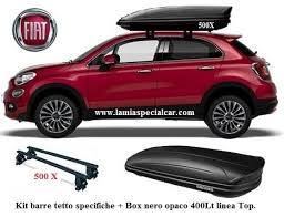 Must buy 2 † available to autozone rewards members. Baule Box Tetto 420 Lt Per Fiat 500 X 500x Completo Di Barre Tetto Portapacchi In Alluminio Della Ditta Menabo Italia Alta Qualita A Prezzo Stock Con Spedizione Espressa Gratis Lamiaspecialcar Com