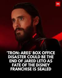 Jared Leto's inability to successfully open a movie has finally been  noticed. Details here 👉️ bit.ly/4nRWx5g #TronAres
