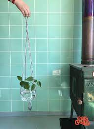 zeeman knutselplatform macrame plantenhangers plantenhanger vaas